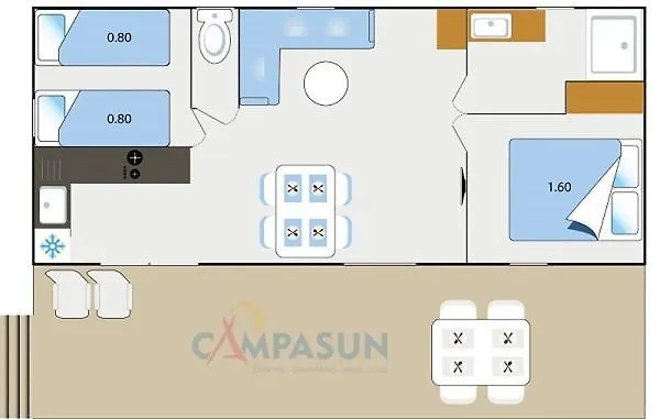 Hotel Camping Les Hautes Prairies Lourmarin